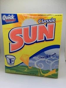 VTG SUN Powder Laundry Detergent Clean & Fresh Scent 1.5 Pounds - Picture 1 of 3