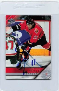 2005/06 Upper Deck #279 Stephane Yelle Flames Signed Auto *H2625 - Picture 1 of 2