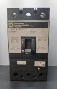 SQUARE D KAL26200WB 200AMP CIRCUIT BREAKER 600 V 2 POLE SHIPS SAME DAY - Picture 1 of 2