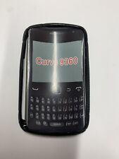 Blackberry Curve 9360 9350 9370 Gel Case Cover Back TPU Black New Hard