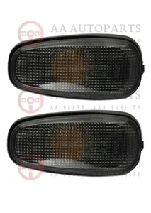 Black Smoked SIDE BLINKER Indicator Flasher For Holden Commodore VY VZ Pair - Picture 1 of 2