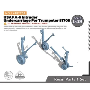 LY48270A 1/48 Actualización Piezas USAF A-6 Intruder Tren de rodaje para trompetero 81708 - Imagen 1 de 3