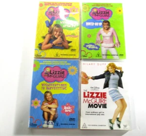 Lizzie McGuire 4 DVDs 17 Show Episodes and The Lizzie McGuire Movie G R4 PAL - Picture 1 of 8