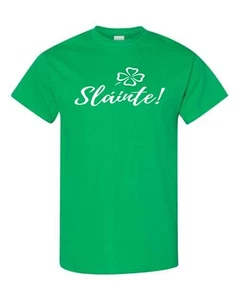 Camiseta unisex Slainte Sláinte Irish Cheers Health Día de San Patricio 176 - Imagen 1 de 3