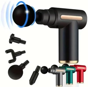 USB Mini Massage Gun Fascia Machine Muscle Relaxation Vibrating Gun Rod Massage - Picture 1 of 5