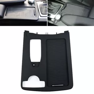 Central Armrest Cup Holder Shutter/Panel For Mercedes Benz W204 C180 C200 W212 - Picture 1 of 10