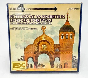 Mussorgsky Stokowski Pictures At An Exhibition Reel to Reel Tape 7.5 IPS London - Picture 1 of 3