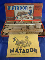 Matador Baukasten Ersatzstäbe aus den 1950ern NEU Original Korbuly Holzbaukasten