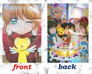 Cardcaptor Sakura / Movie Pokemon big poster Japanese Anime sexy Pikachu - Picture 1 of 1