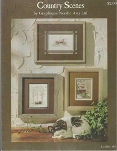 CROSS STITCH / NEEDLEPOINT - GRAPHIC NEEDLE ARTS LTD - COUNTRY SCENES - #3 - Foto 1 di 1
