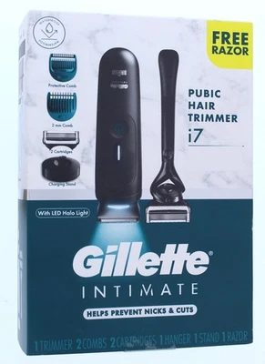 Gillette интимный мужской лобковый триммер для волос i7 - Изображение 1 из 3