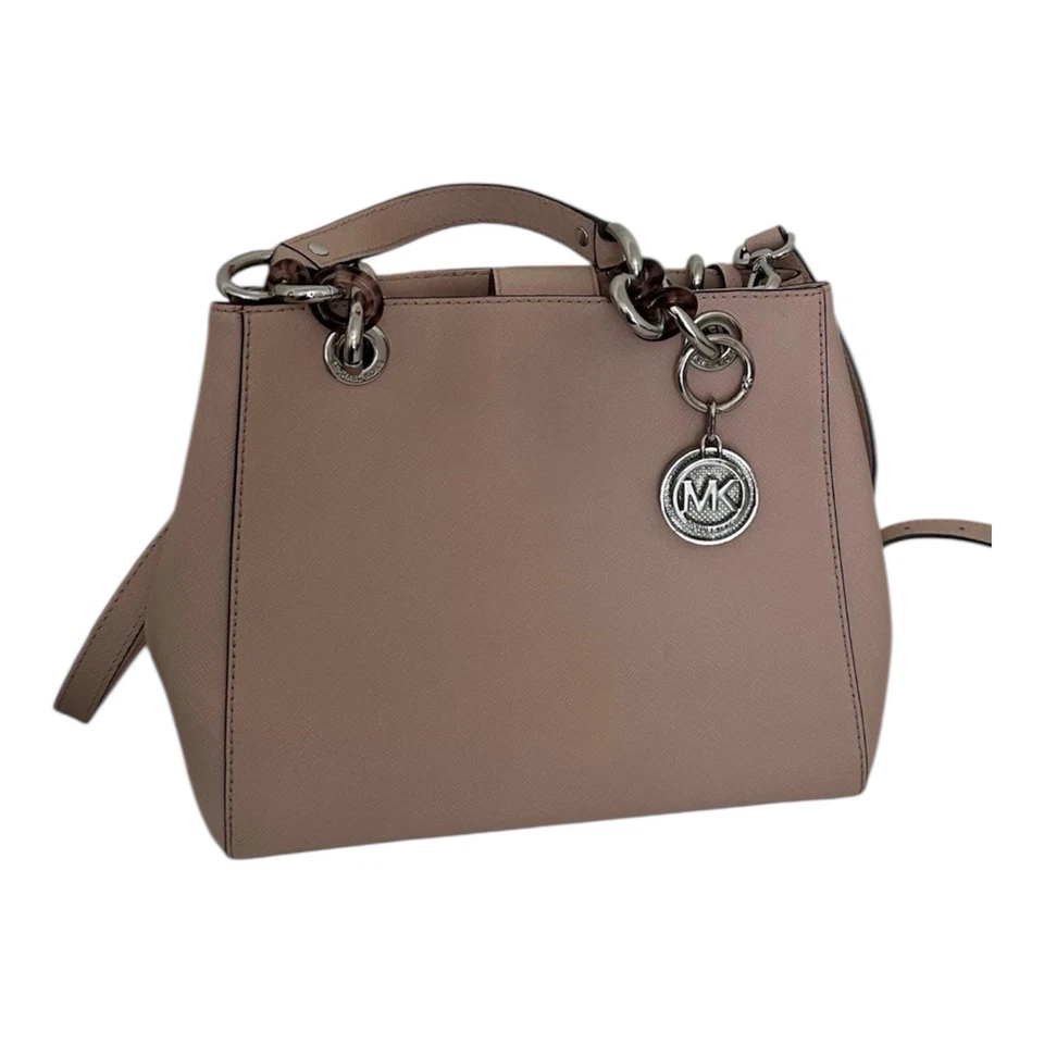 Bandolera MICHAEL KORS Cynthia Convertible Bolso Rubor Doble Cadena Asas Foto 1 de 4