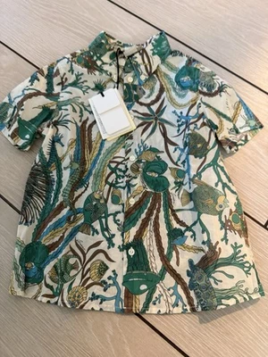 Gucci Kids Button-Up Shirt | Size 3 | NWT - Image 1 of 4