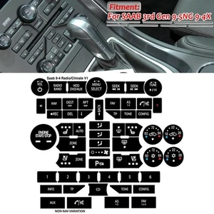 Per Saab Third Gen Kit Riparazione Tasti Compatibile con Numeri Modello 9 5NG 9 4X - Foto 1 di 6