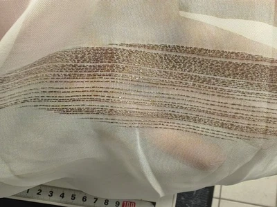 Gardinenstoff GS015 Stores Gardinen Stoffe Polyester Vorhang Meterware 300cm - Bild 1 von 4