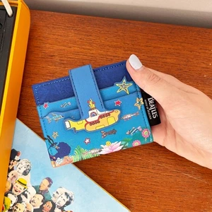Official The Beatles Yellow Submarine Fold Over Card Holder - Picture 1 of 2