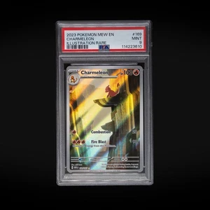 Charmeleon 169/165 Scarlet & Violet 151 English Illustration Rare Pokémon PSA 9 - Picture 1 of 4