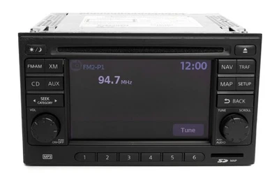 Nissan Rogue AM 2013-2015 receptor radio FM 6 discos con navegación 259151VK0E Foto 1 de 4