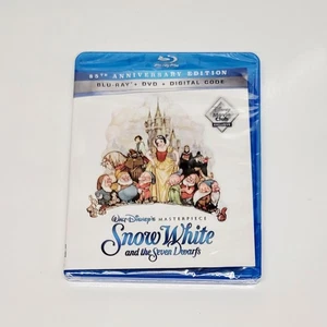 SNOW WHITE & THE SEVEN DWARFS Disney Movie Club Exclusive BLU-RAY + DVD +DIGITAL - Picture 1 of 2