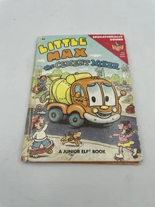 Little Max The Cement Mixer Junior Elf Book Vintage 1988 HC - Foto 1 di 3