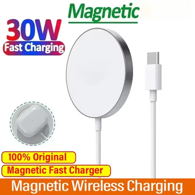 Magsafe Charger For iPhone 16 15 14 13 12 Pro Max Magnetic Fast Wireless Charger - Image 1 of 4