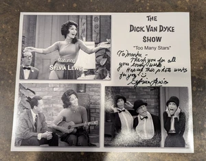 Foto firmata Sylvia Lewis 8x10 - autografo autentico - ballerina classica di Hollywood - Foto 1 di 1