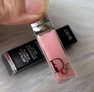DIOR Dior Addict Lip Maximizer Plumping Gloss~001 Pink~Mini size 0.06 oz/2ml~New - Image 1 of 4