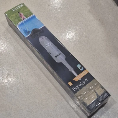 Intex Aspiradora de Mano Recargable PureSpa para Piscina, Gris (Caja Abierta) Foto 1 de 4