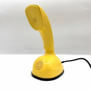 Telefono Fisso Vintage Ericsson Ericofon Cobra Design Gösta Thames 1956 GIALLO - Foto 1 di 8