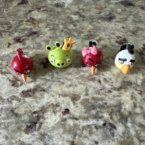 Maisto Angry Birds Hatch And Race Figures Lot Of 4 - Picture 1 of 7