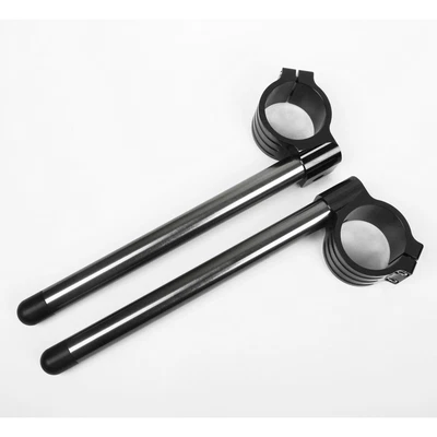 50mm Fork Handle Bar For Yamaha YZF R1 1998- R6 2005 Handlebar Normal Clip-on - Image 1 of 2