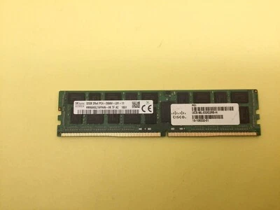 SK Hynix 32GB (1x32GB) 2Rx4 PC4-2666V DDR4 Server Memory HMA84GL7AFR4N-VK - Image 1 of 3