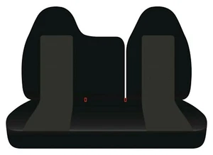 Front set car seat covers fits FORD F150 TRUCKS 97-98 40/60 top and solid bottom - Picture 1 of 7