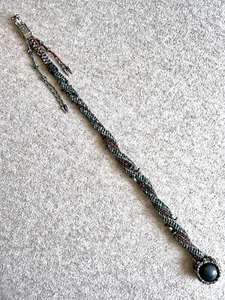 Látigo Paracord Get Back * GRUNGE 2* GBW Motociclista Bobber Chop * Decoración Peso Pesado - Imagen 1 de 8