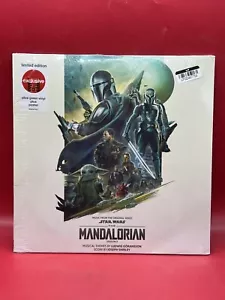 Star Wars The Mandalorian Season 3 Soundtrack Olive Green Vinyl LP + Poster - Picture 1 of 2