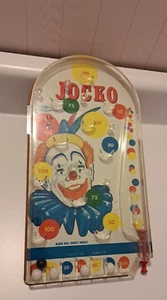 Vintage 1960's Wolverine Company - "Jocko" Clown Action Pinball Game Toy - Picture 1 of 6