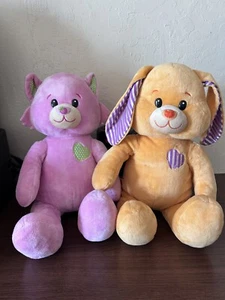 Build A Bear Stripes A lot Bunny & Dots A lot Kitty castle 300 custom creation - Picture 1 of 4