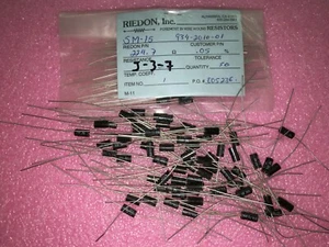 (5 PIECE LOT) SM-15-224.7K-.05%, Precision Wirewound Res, 224.7K OHMS, 200V .05% - Picture 1 of 2