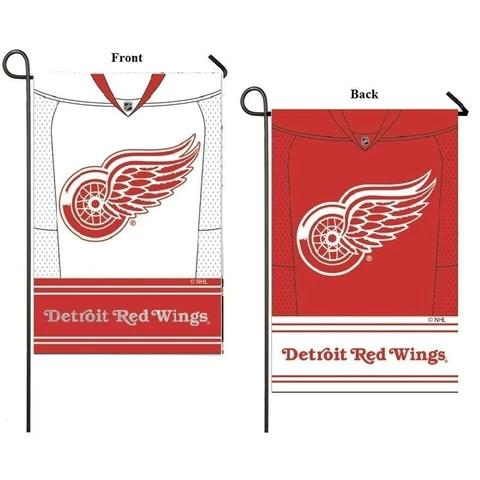 Detroit Red Wings NHL 2 Sided Foil 29" x 43" Inches Flag Team Sports    C Cover