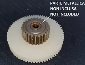 Ingranaggio di ricambio in nylon per motoriduttore granitore SPM Mod. Nina 1 - Foto 1 di 7
