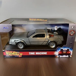 Jada Toys Back To The Future II Time Machine Die Cast Car 1:32 NIB - Picture 1 of 4