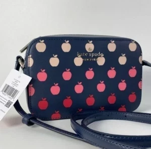 Kate Spade Staci Mini Camera Crossbody Purse - Orchard Degrade Apples - Picture 1 of 8