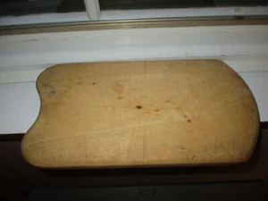 Vintage Home Crafted Wooden Cutting Board : 12" by 6" by 7" (CHIC) RETRO Kitchen - Picture 1 of 12