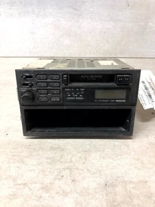 Genuine OEM Nissan Black AM FM Radio Cassette Player Unit Fit 1991 Nissan Stanza - Picture 1 of 4