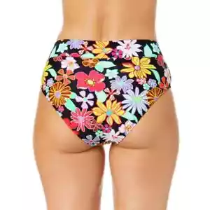 Salt + Cove Penny Lane Damen-Badehose hohe Taille trennt Jugendliche XL geblümt - Bild 1 von 3