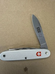 RARE WENGER DELEMONT 100 ANNIVERSARY 92 SWISS ARMY KNIFE 1893-1993 - Picture 1 of 2
