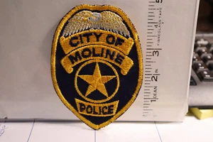 police patch CITY OF MOLINE POLICE ILLINOIS - Bild 1 von 1