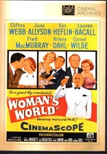 WOMANS WORLD - DVD - June Allyson Van Heflin Lauren Bacall Fred MacMurray