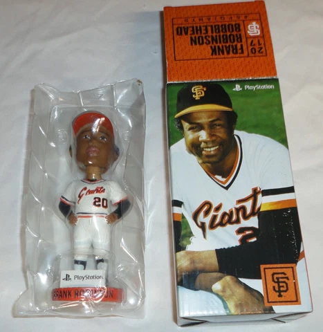 San Francisco Giants 2017 Frank Robinson SGA bobblehead Rare Baseball MLB NIB Cover