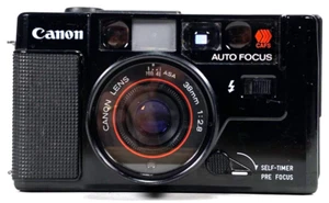 Canon AF35M Autoboy Point & Shoot 35mm Film Camera 38mm f2.8 1979 JAPAN used - Picture 1 of 5
